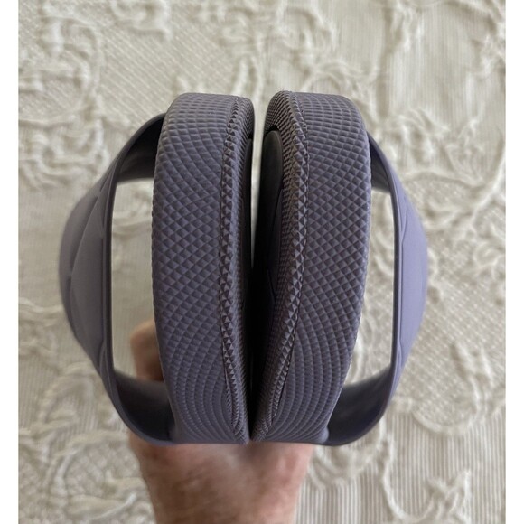 Bottega Veneta Purple Lavender PVC Sandal Flat Slides Made in Italy Lady Size 39 - Picture 9 of 15